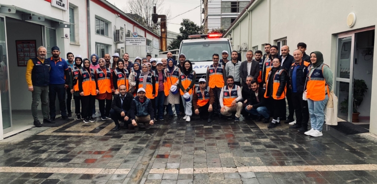 Trabzon AFAD Yönetiminden Önemli Adım