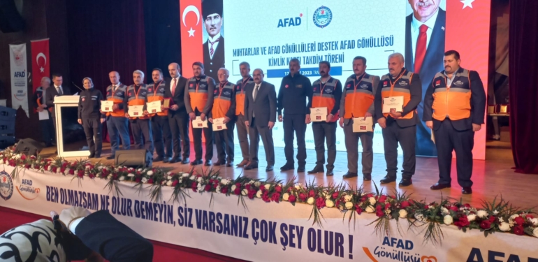 Zor Anımıza Koşan AFAD’a hergun yeni Katılım