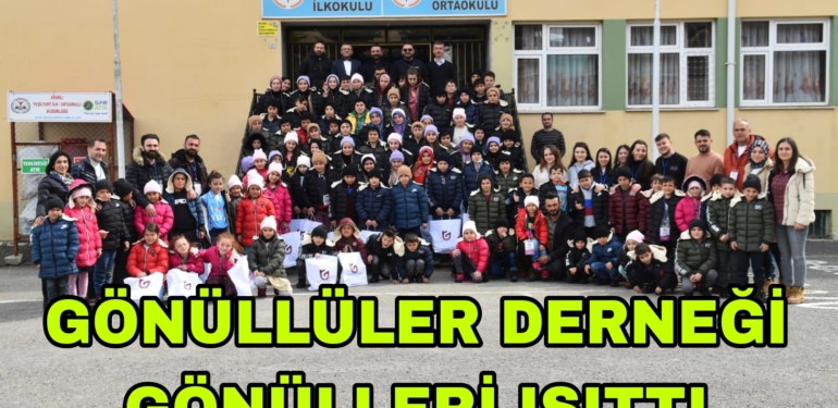 Gönüllüler Derneği Araklı’da Gönülleri Isıttı