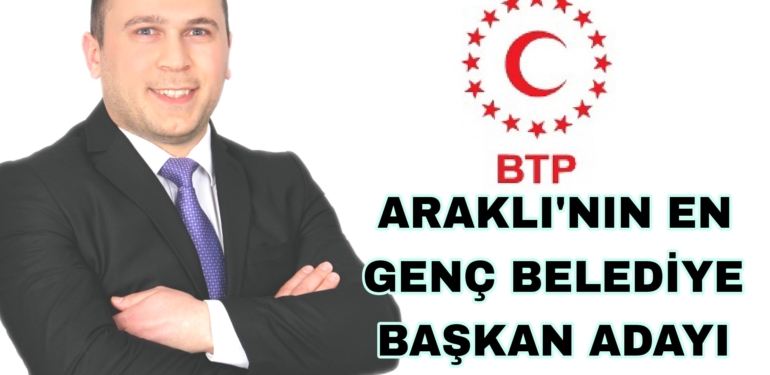 Araklı’da En Genç Belediye Başkan Adayı