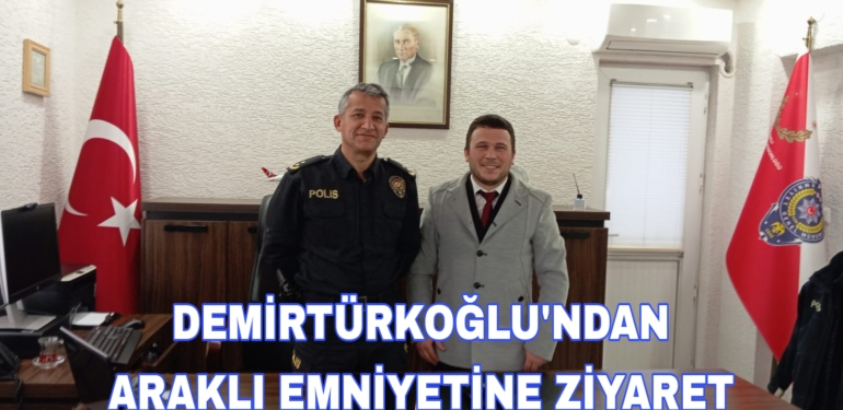 Araklı Belediye Başkan Adayı Demirtürkoğlu Durmak Bilmiyor