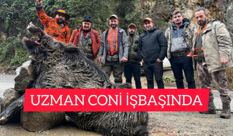 Uzman Coni ve Ekibi işbaşında