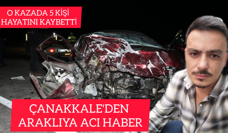 Araklı’ya Acı Haber