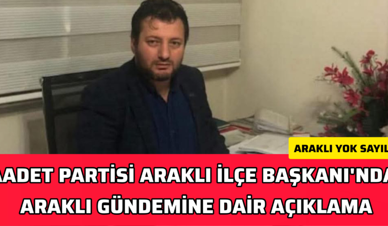 Araklı Yok Sayılıyor