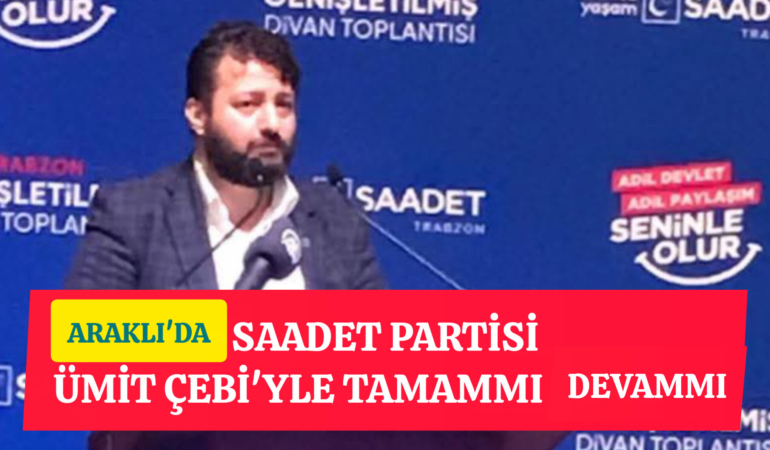 Saadet Partisi istişare Süreci Başladı